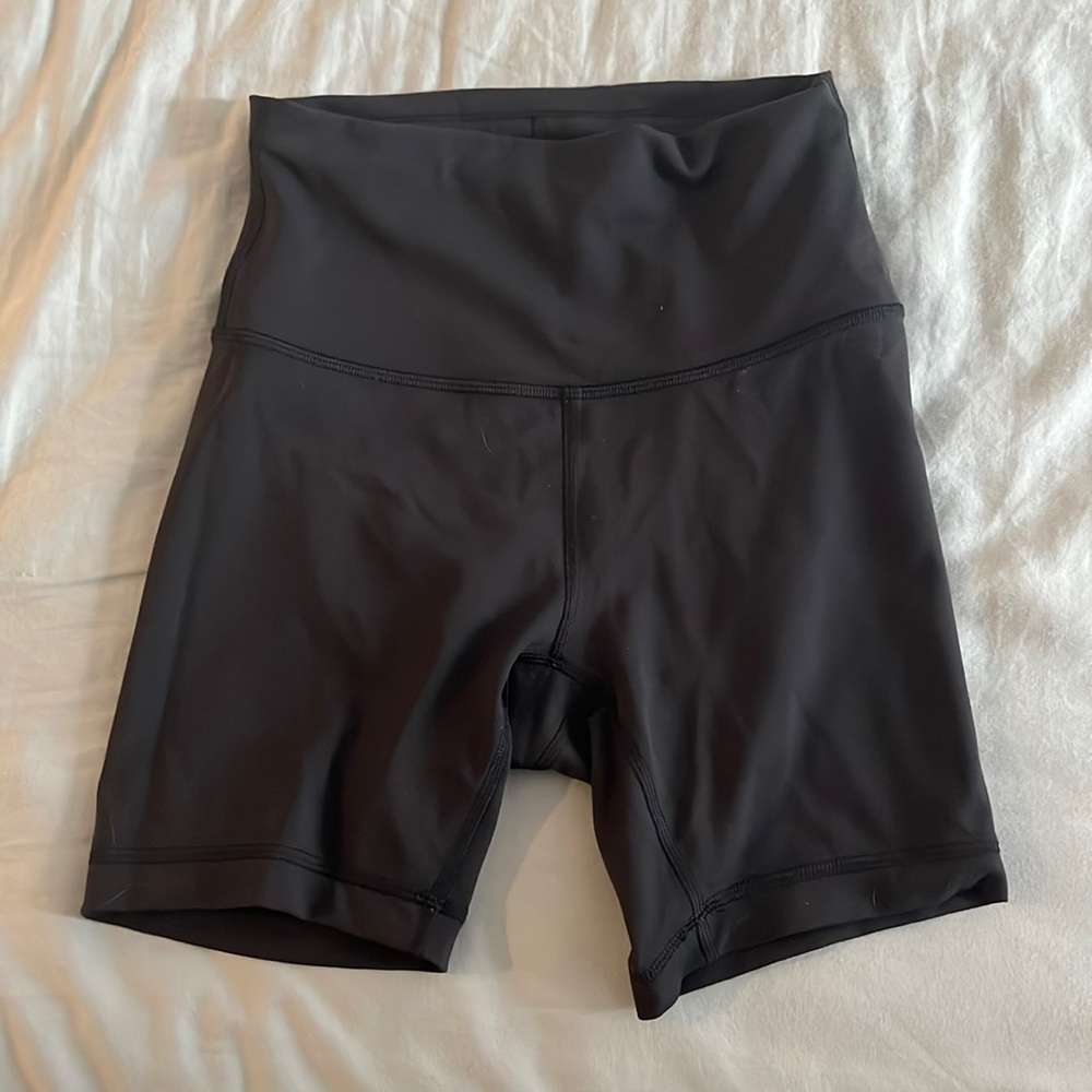 Black Lululemon Biker Shorts